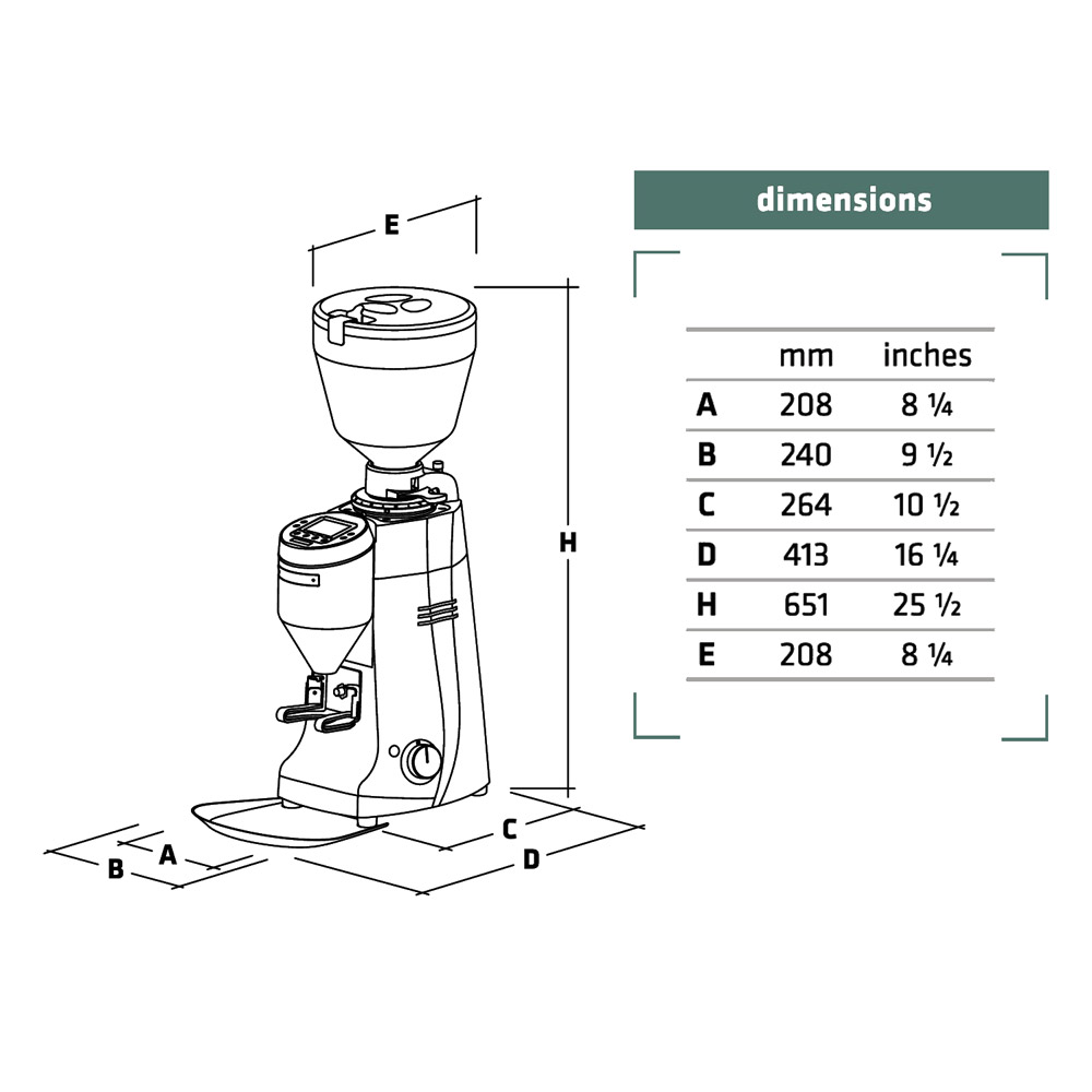 Mazzer Kony S Electronic | On-Demand Grinder - Image 4