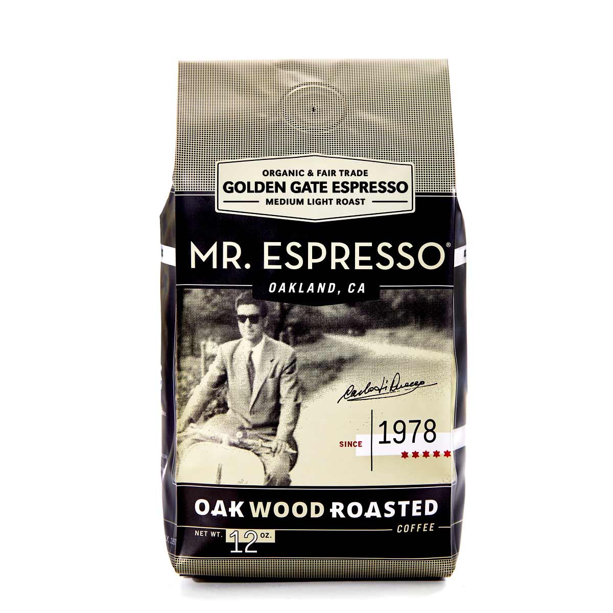 Organic Golden Gate Espresso Blend | Roast level: MEDIUM-LIGHT | Cupping notes: Caramel, Brown Sugar, Mandarin - Image 2