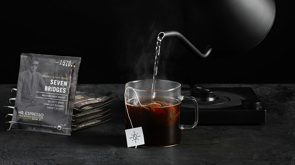 steeped coffee