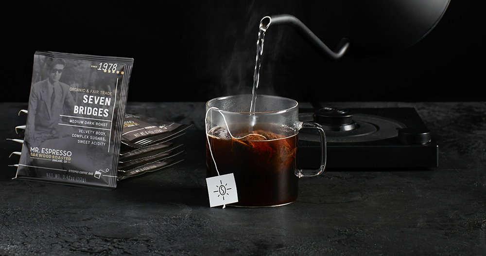 steeped coffee