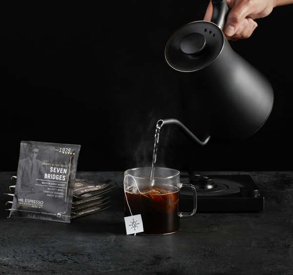 steeped coffee